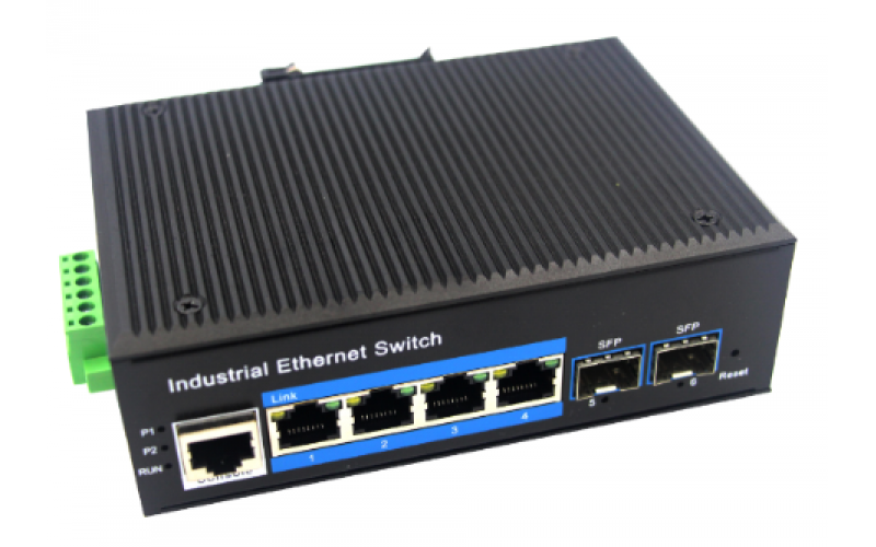 千兆2光4電管理型工業(yè)級交換機(jī) BL167GM-SFP