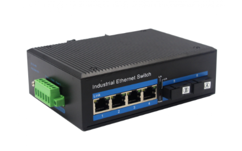 千兆2光4電工業(yè)級以太網(wǎng)交換機(jī)BL167G