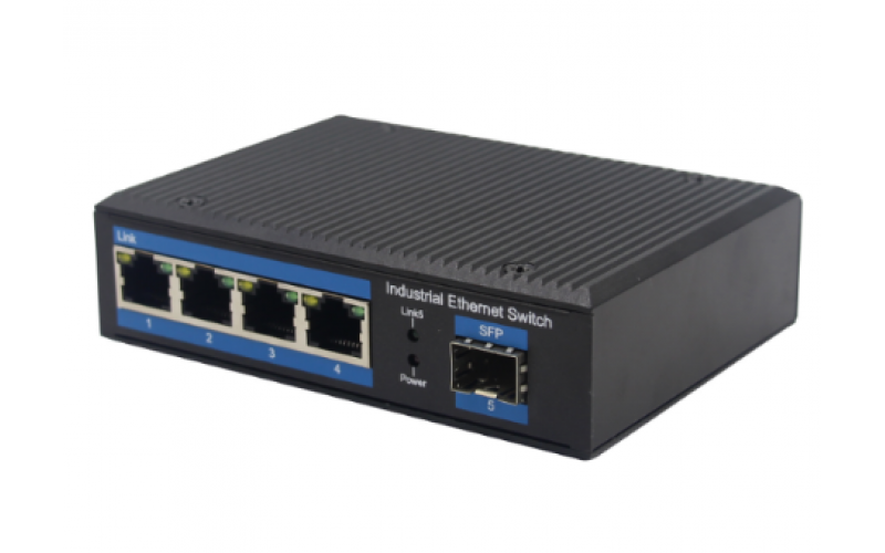 千兆1光4電工業(yè)級以太網(wǎng)交換機 BL165G