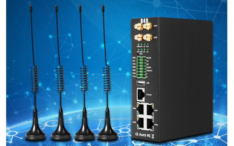 智慧城市網(wǎng)關工業(yè)路由器R40應用在智慧城市