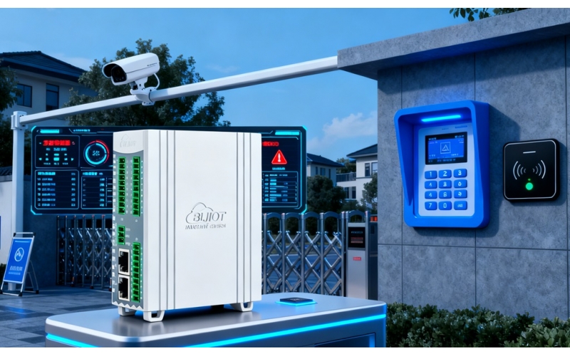 基于鋇錸技術(shù) BA190 邊緣I/O模塊的安防門禁狀態(tài)監(jiān)測解決方案