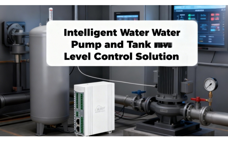 智能水泵與水箱液位控制解決方案 基于鋇錸技術(shù)BA190Pro邊緣I/O模塊